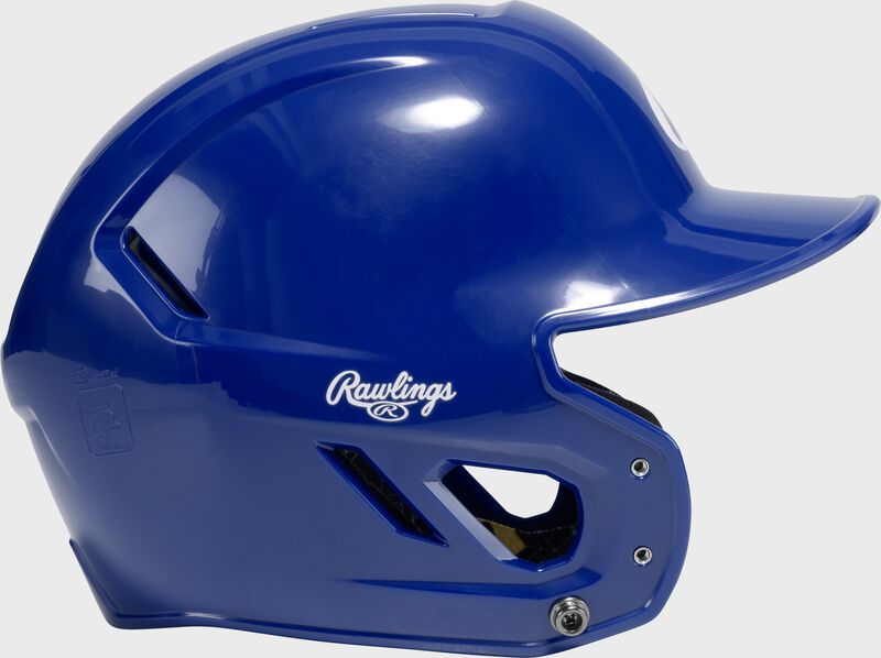 Rawlings CoolFlo Max Youth Batting Helmet, Royal, M/L