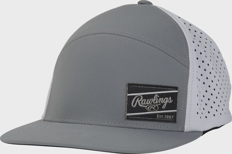 Rawlings Laser Cut Vented Snapback Hat loading=