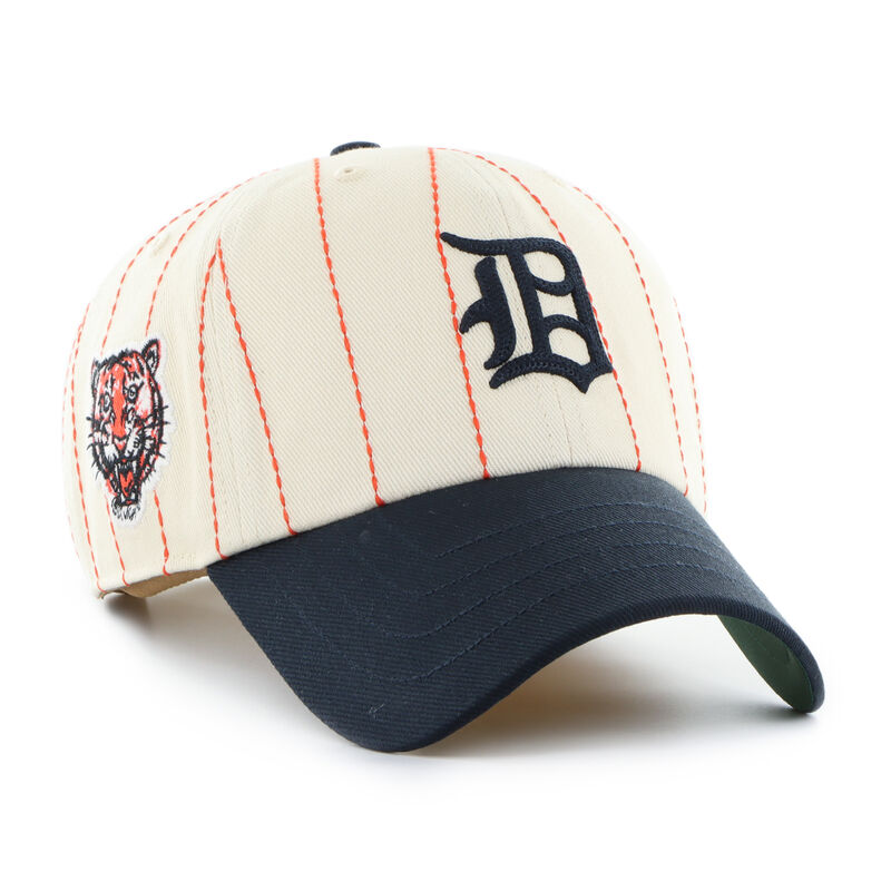 Detroit Tigers Rawlings '47 Brand Pinstripe Clean Up Hat