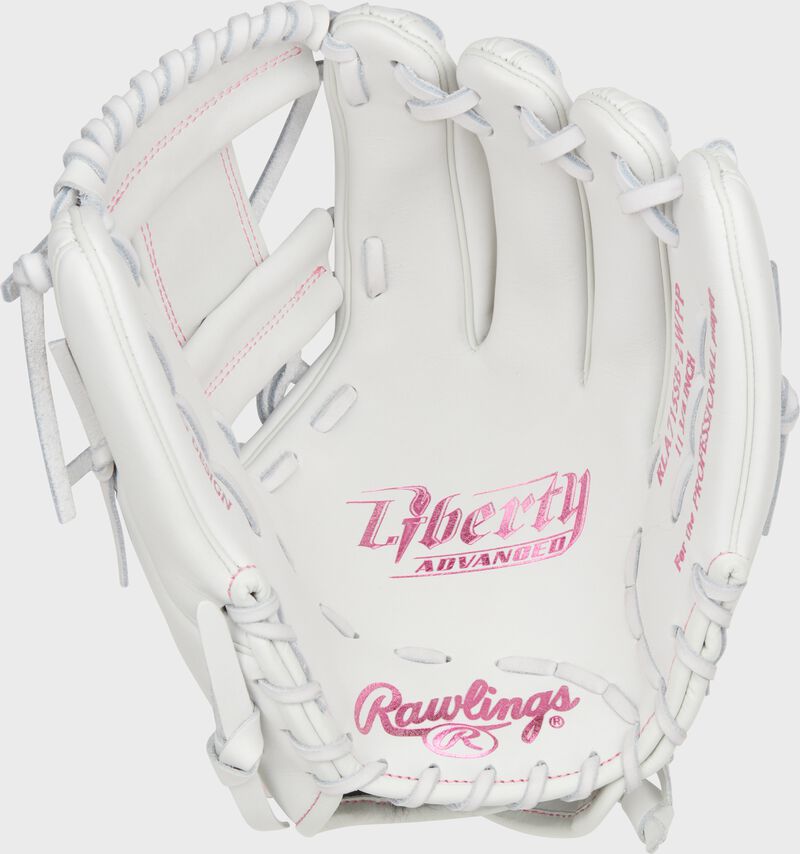 Liberty Advanced Color Series 11.75 in Infield Glove, White/Pink, Right loading=