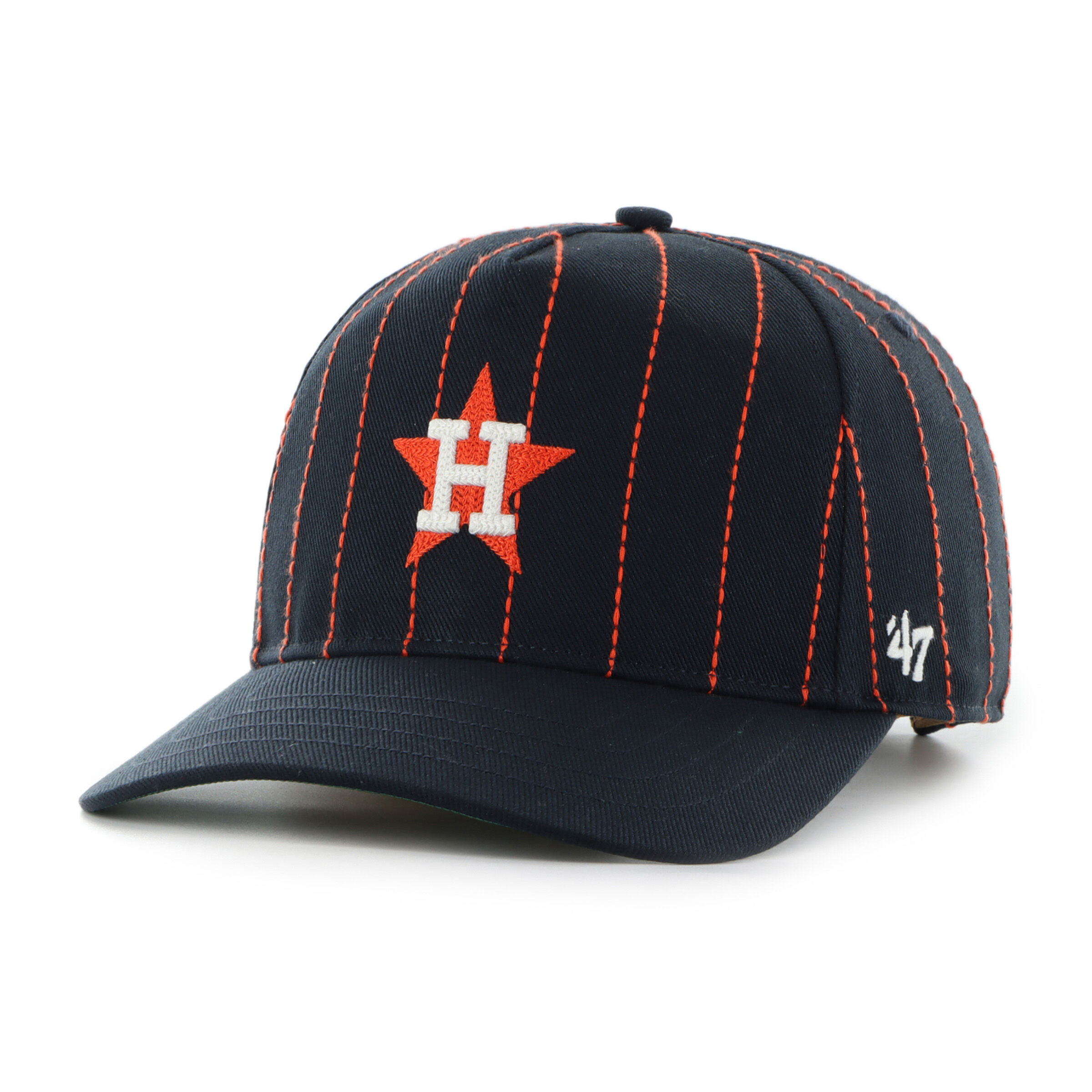 Houston Astros Rawlings '47 Brand Pinstripe Hitch Hat