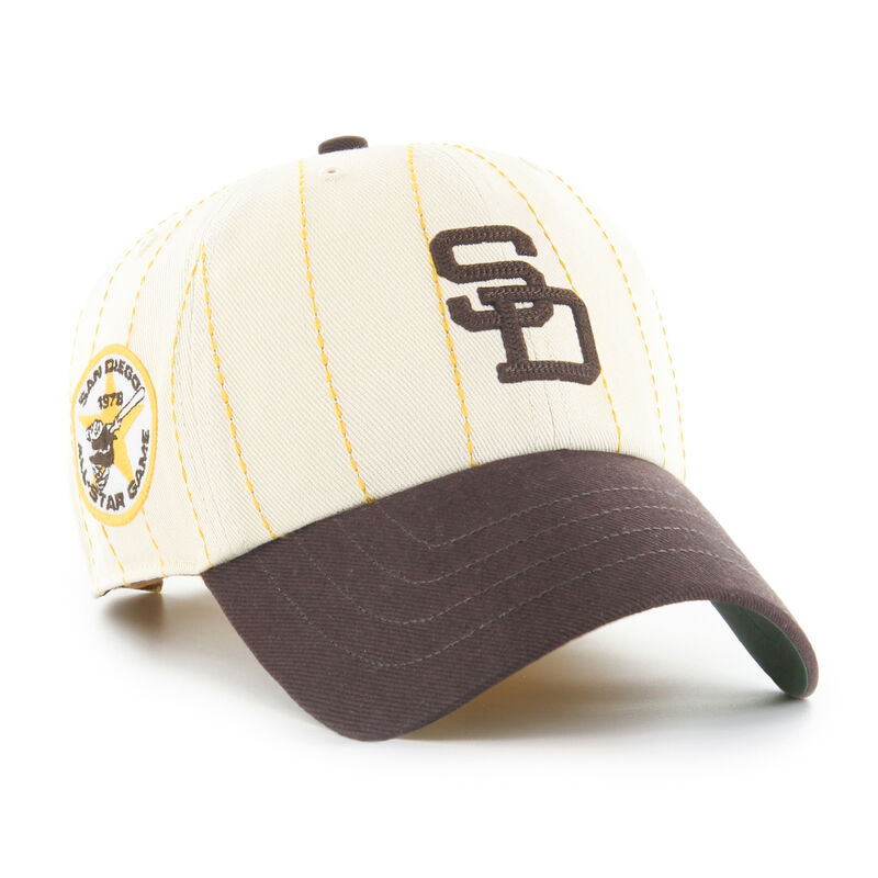 San Diego Padres Rawlings '47 Brand Pinstripe Clean Up Hat