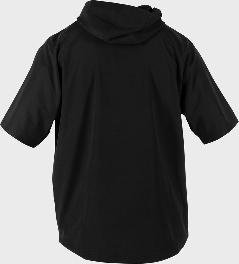 Rawlings ColorSync Short Sleeve Hoodie, Adult S, Black