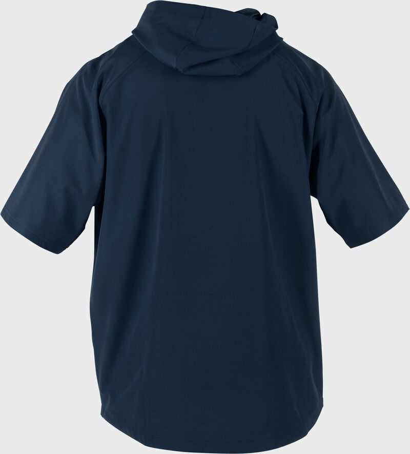 Rawlings ColorSync Short Sleeve Hoodie, Youth M, Navy