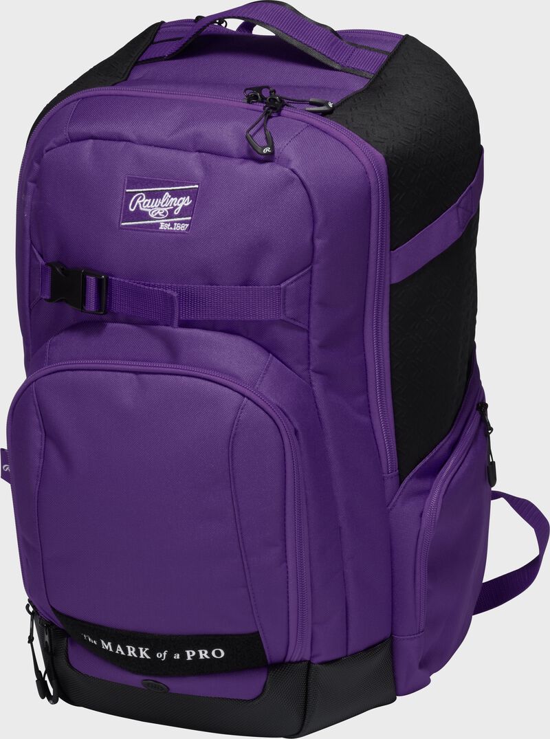 Rawlings Journey Players Backpack, Purple