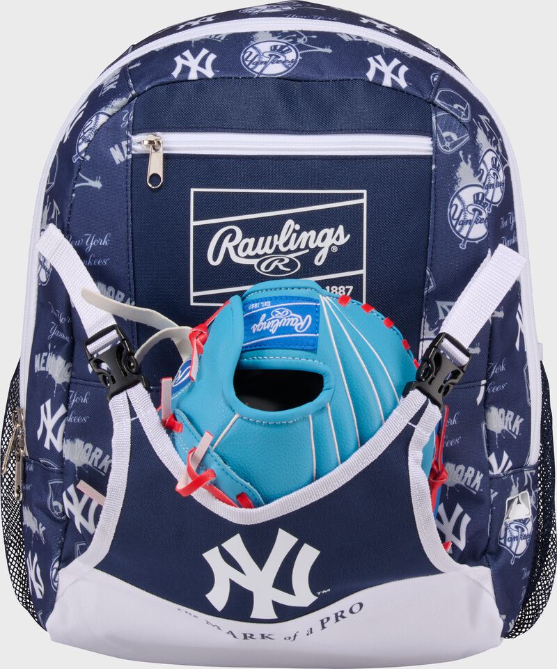 Rawlings MLB Team MLB T-Ball Backpack, All 30 Teams