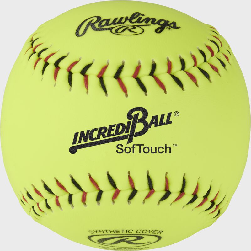 A Rawlings Incredi-Ball SofTouch 12" training softball - SKU: RIB12ST loading=