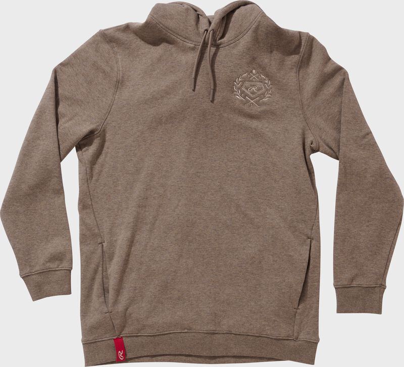 Rawlings x The Normal Brand Puremeso Fleece Hoodie, Dark Tan, Adult 3XL