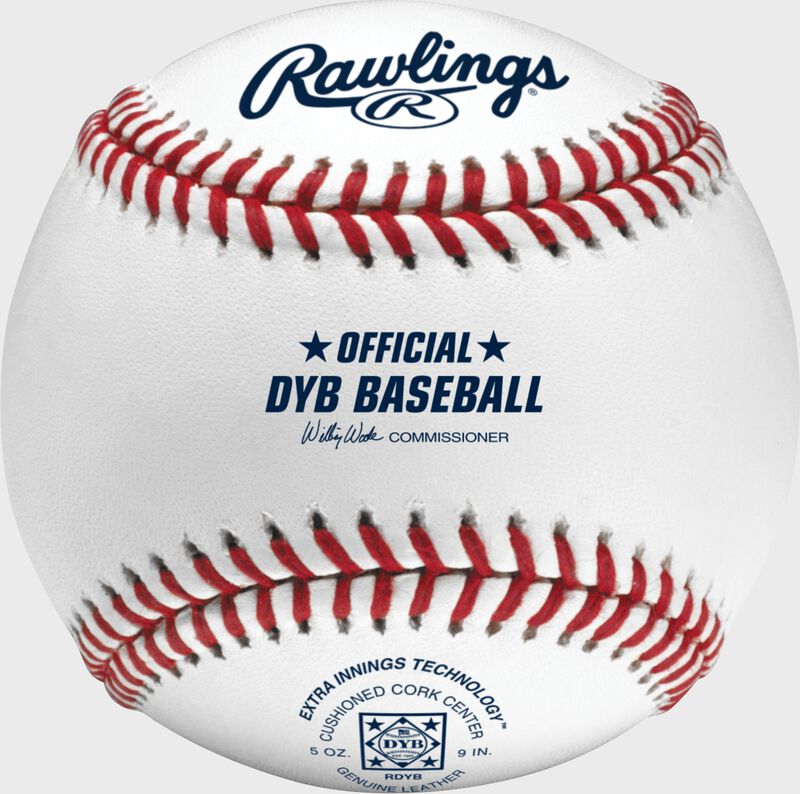 RDYB Dixie youth tournament grade baseball with raised seams
