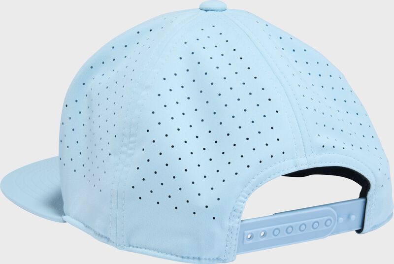 Rawlings Light Blue Performance Flat Bill Snapback Hat