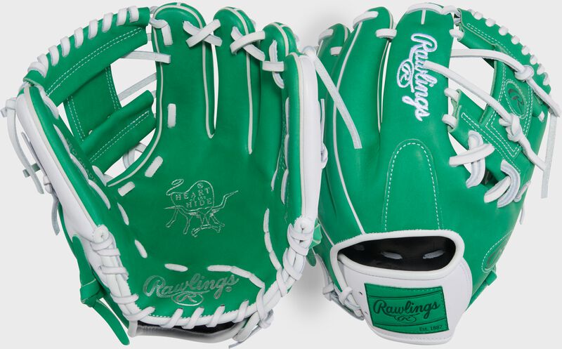 Exclusive Heart of the Hide 11.5-Inch Kelly Green Infield Glove, Right Hand Throw