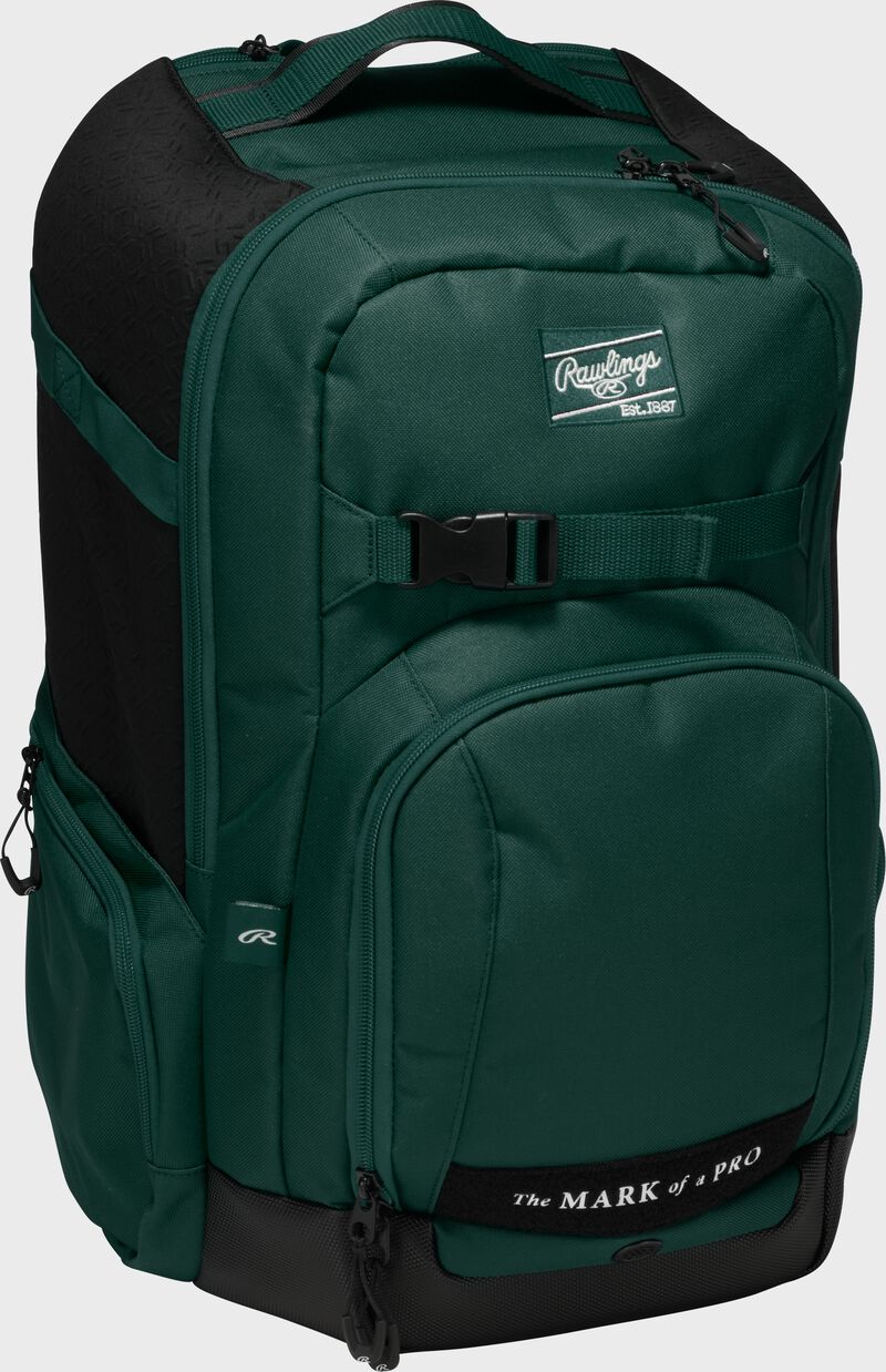 Rawlings Journey Players Backpack, Dark Green
