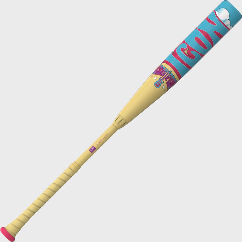 Rawlings Icon Fest Tan -3 BBCOR Baseball Bat, 34 in