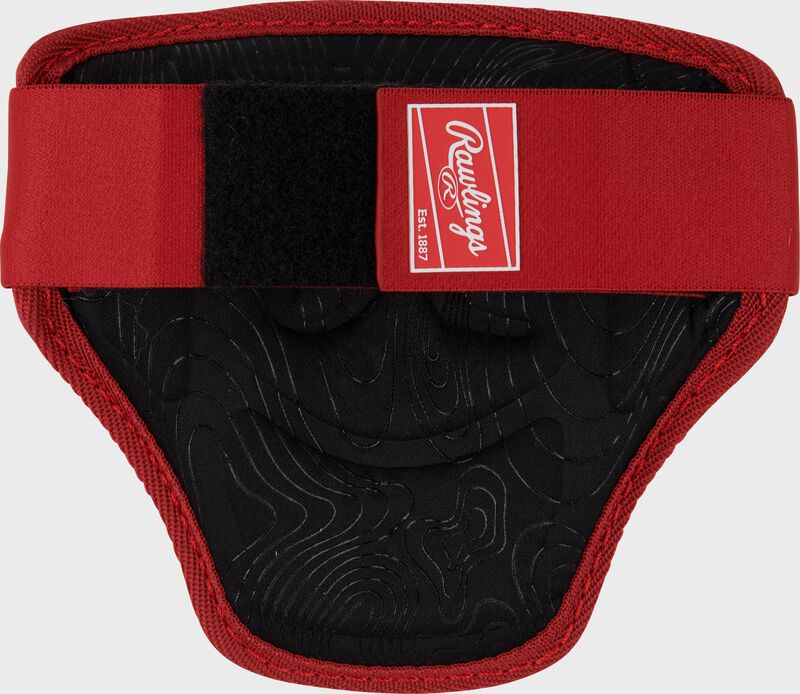 Rawlings Elbow Guard, Scarlet, Small loading=