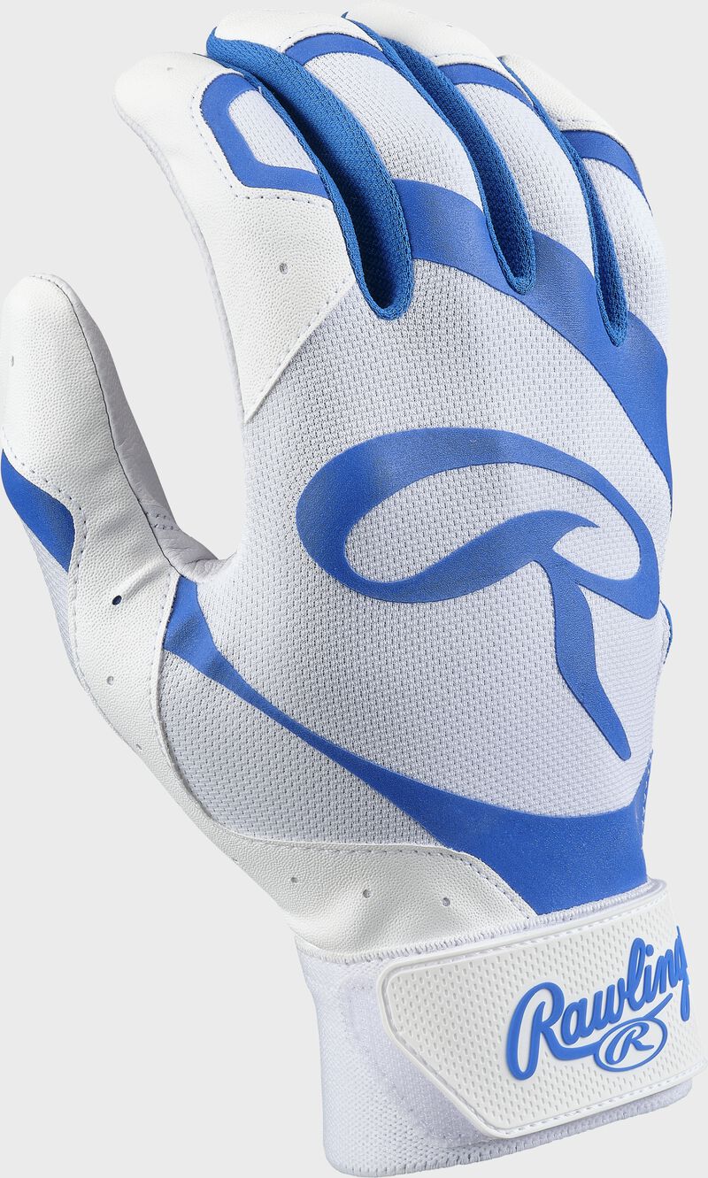Back of a white/royal 5150 II batting glove - SKU: 5150IIBG-WHRY loading=