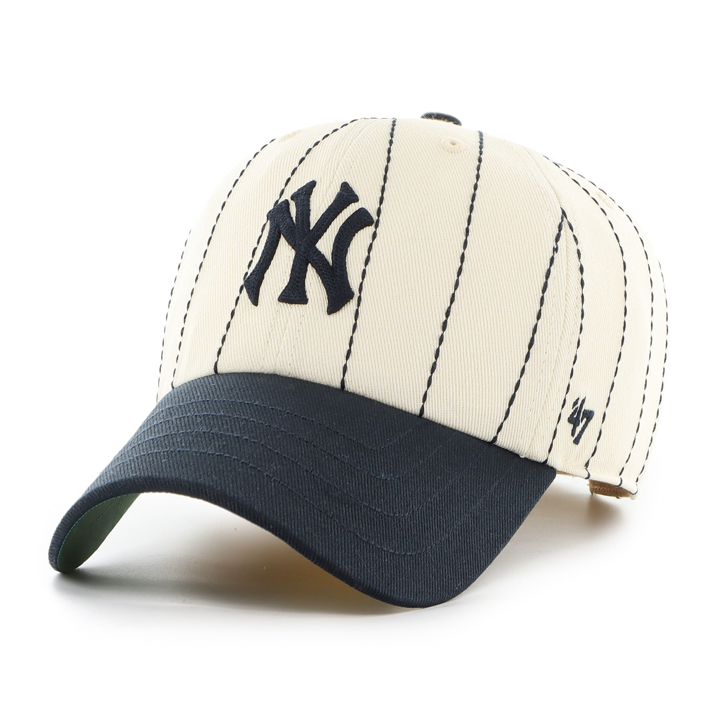 New York Yankees Rawlings '47 Brand Pinstripe Clean Up Hat