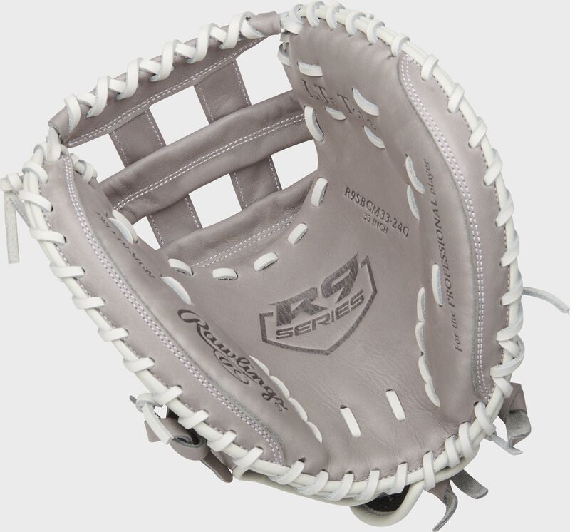 2021 R9 Series 33 in Fastpitch Catcher's Mitt loading=