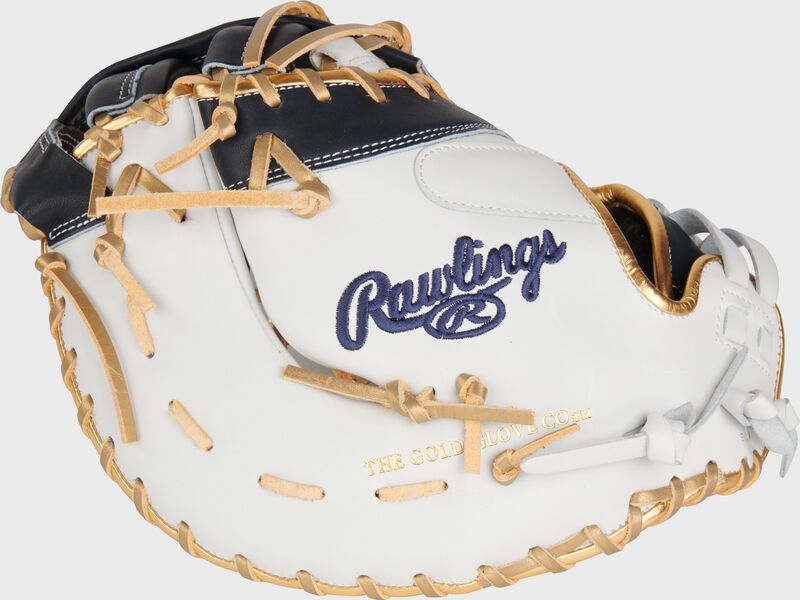Liberty Advanced Color Series 13 in 1st Base Mitt, White/Navy, Left loading=
