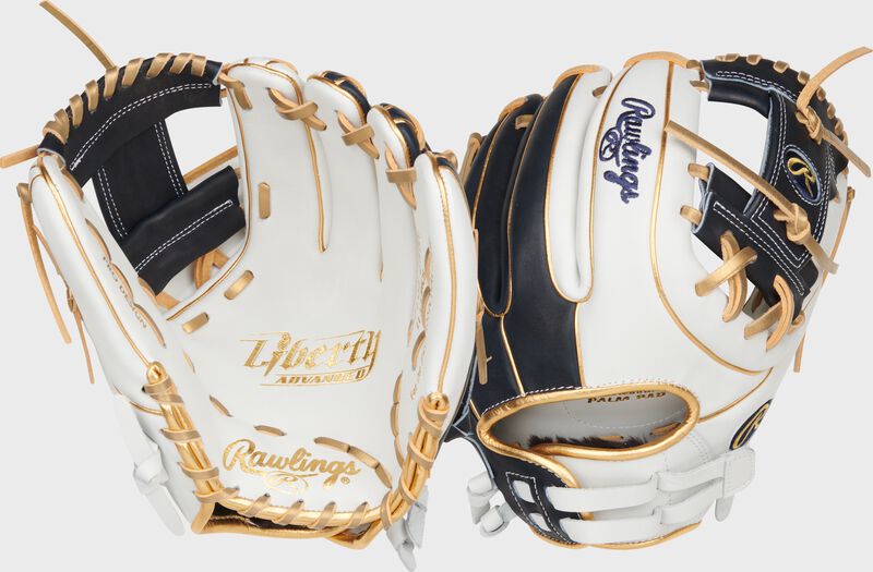 Liberty Advanced Color Series 11.75 in Infield Glove, White/Navy, Right loading=