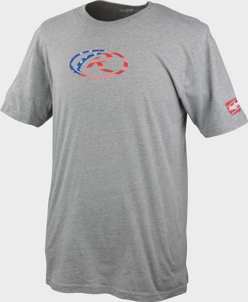 Rawlings Adult Oval-R USA T-Shirt | Men's Apparel | Rawlings