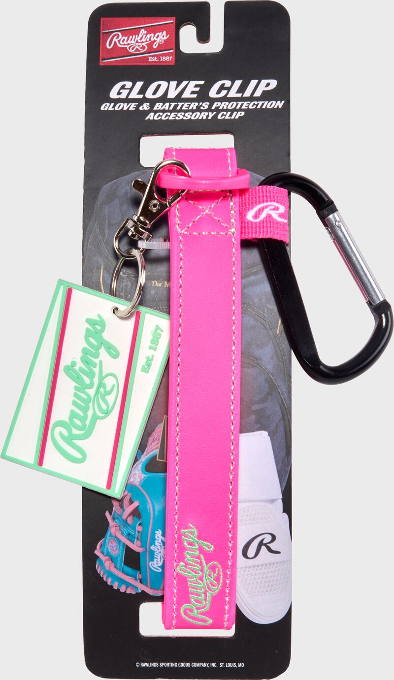 Rawlings Glove & Accessory Clip, Pink