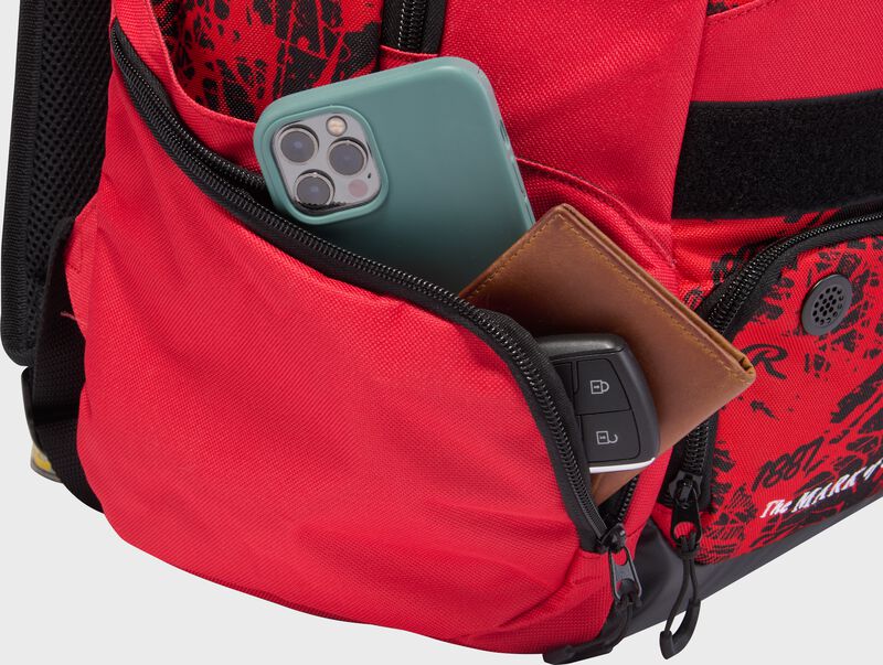 Rawlings Gamer Series Backpack, Scarlet