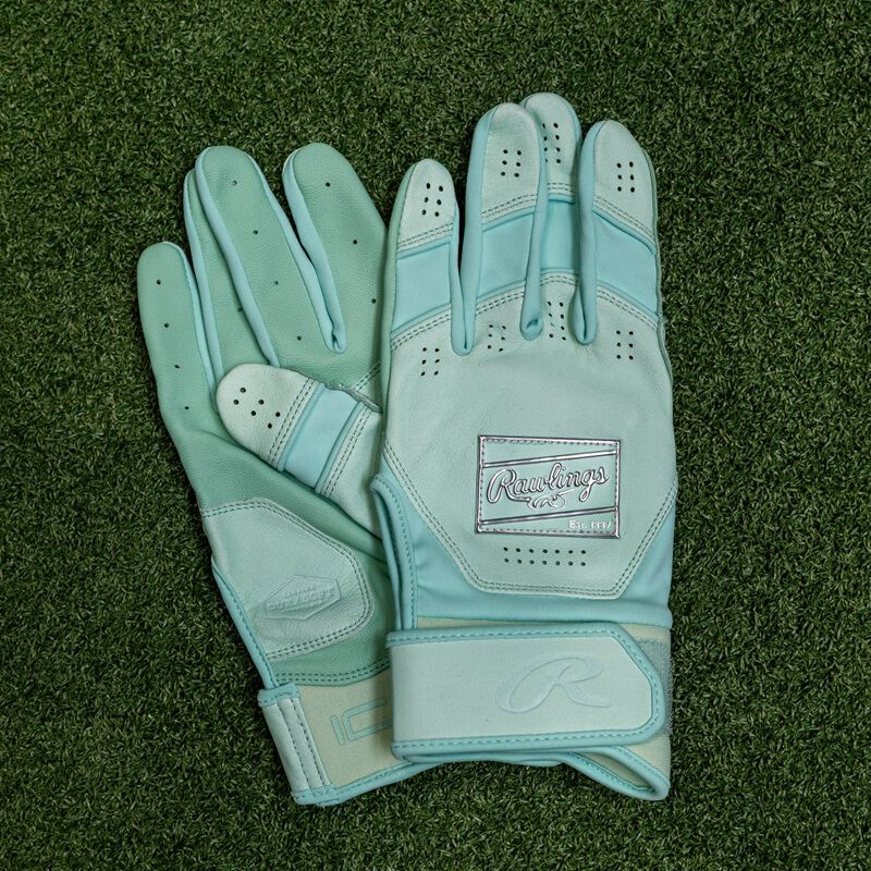 Rawlings Icon Batting Gloves, Mint, Adult XL