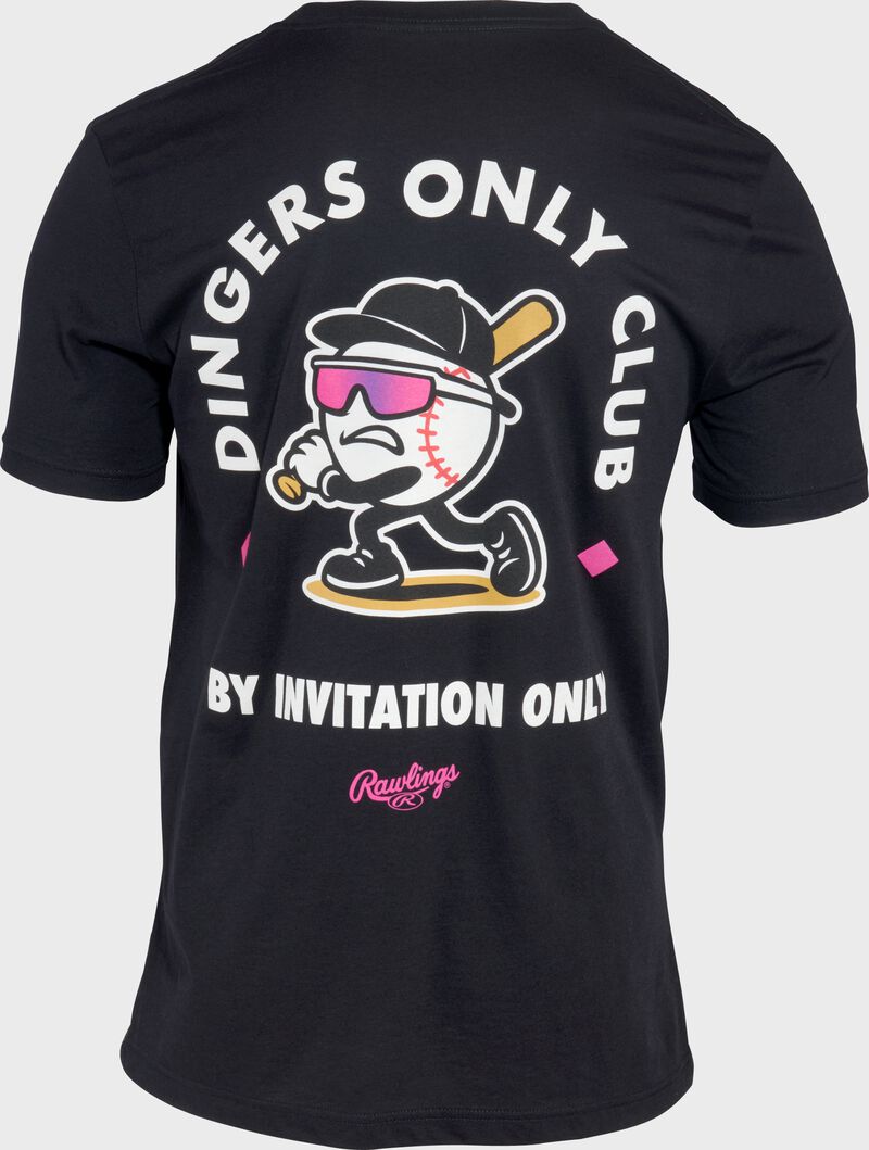 Rawlings Dingers Only Club Tee, Adult L