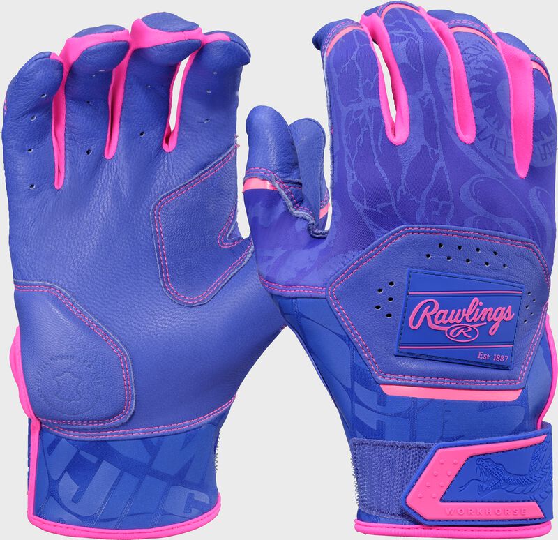 Rawlings Workhorse Batting Gloves, Adult & Youth Sizes