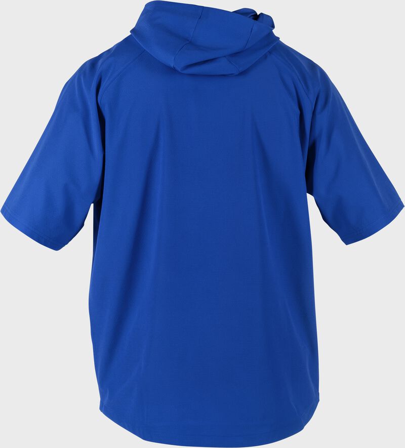 Rawlings ColorSync Short Sleeve Hoodie, Youth M, Royal