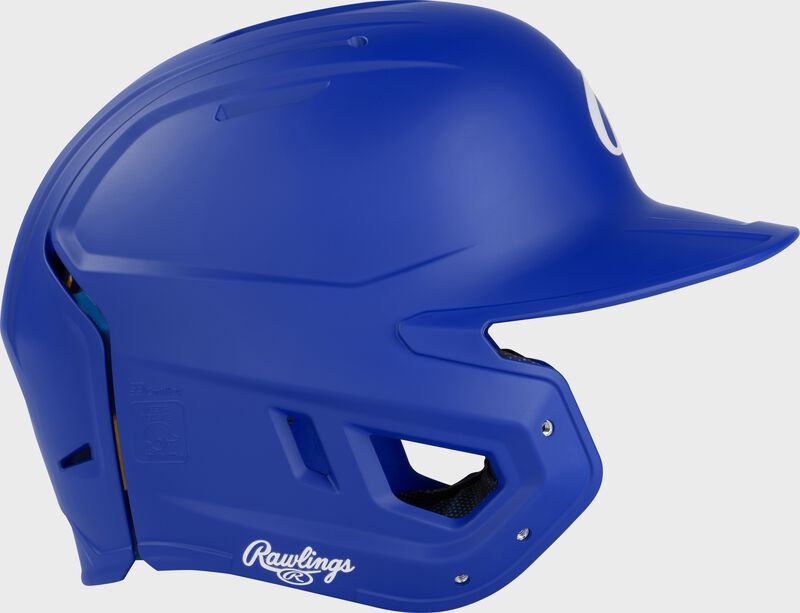 Rawlings Mach Fit Baseball Batting Helmet, Royal