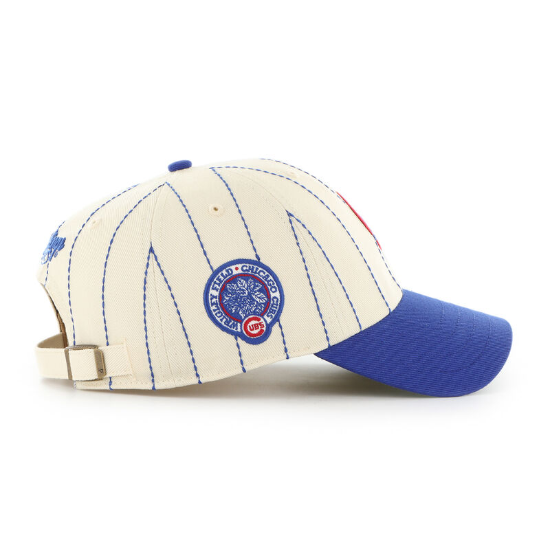 Chicago Cubs Rawlings '47 Brand Pinstripe Clean Up Hat
