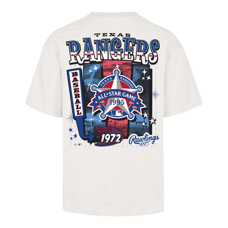 Texas Rangers Rawlings x '47 Brand Foundation Tee, Adult S
