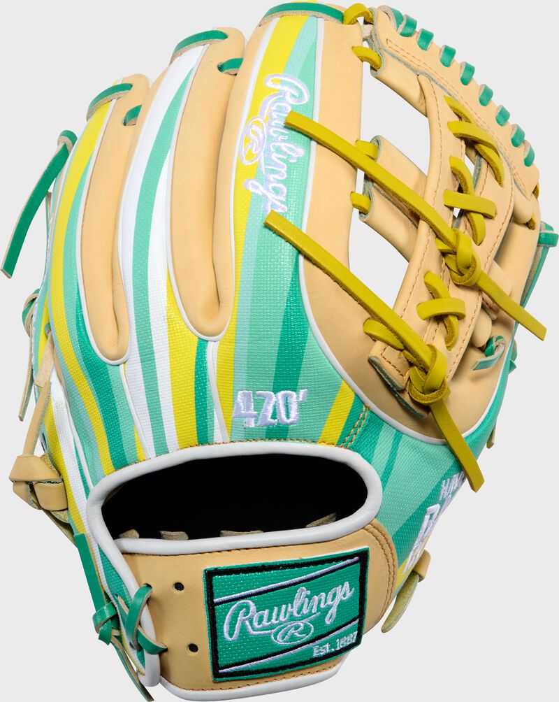 Rawlings Heart of the Hide Baja Blast 11.5 Inch Infield Glove