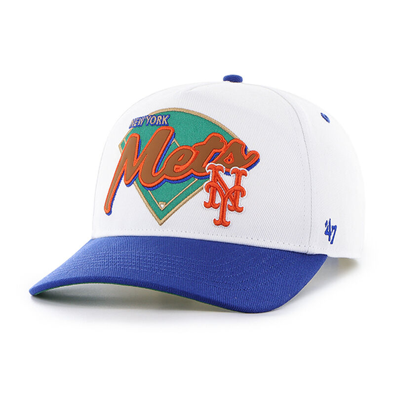 New York Mets Rawlings Infield '47 Brand Hitch Hat loading=