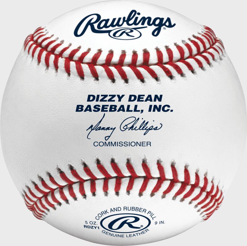 A Rawlings Dizzy Dean Official baseball - SKU: RSGRDZY1
