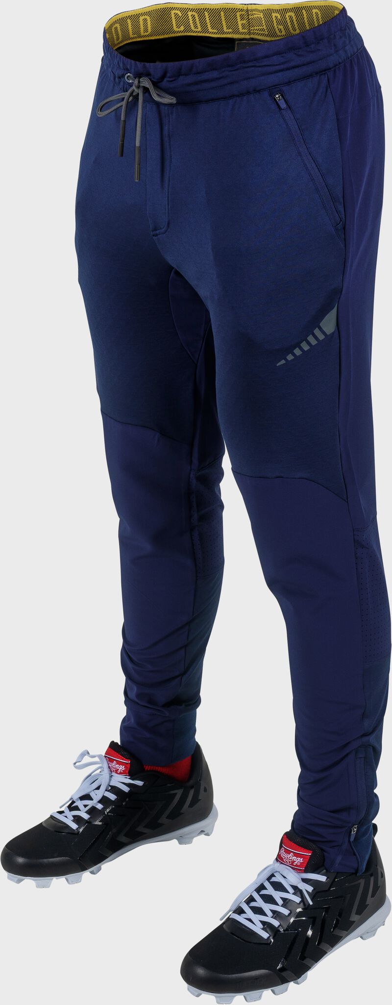 Rawlings Gold Collection Training Jogger Pant, Adult 2XL, Navy loading=