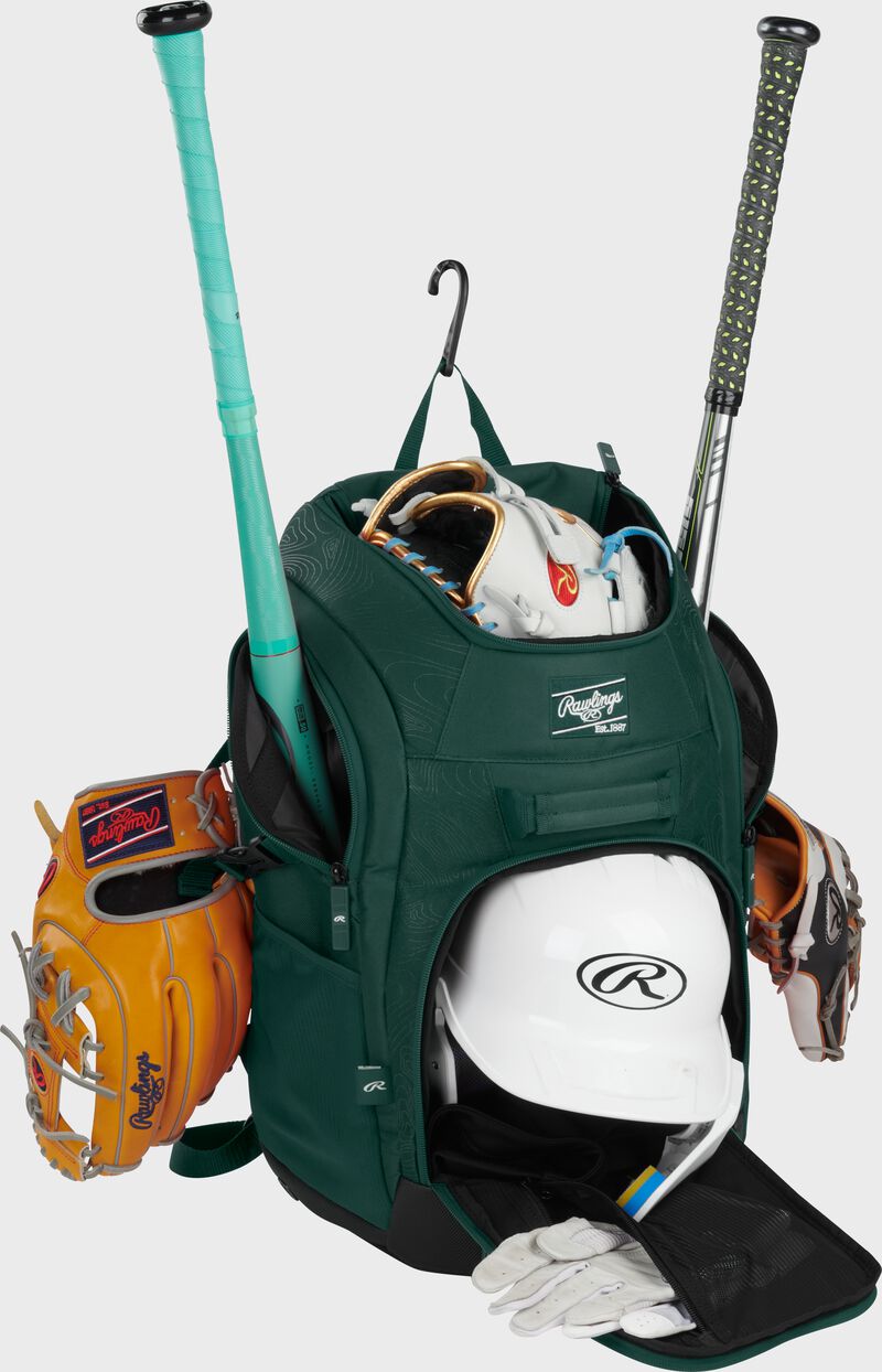 Franchise 2 Players Backpack, Dark Green