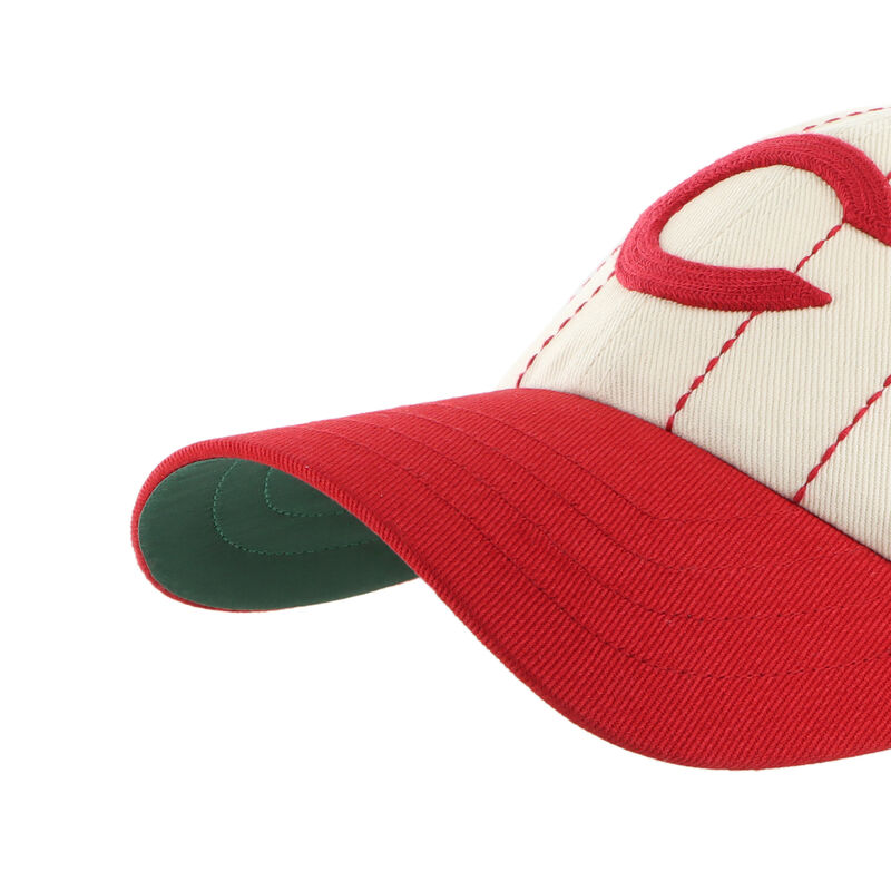 Cincinnati Reds Rawlings '47 Brand Pinstripe Clean Up Hat