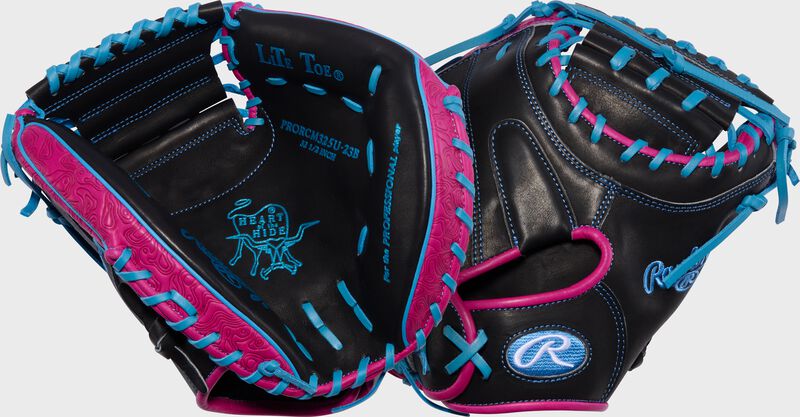 Rawlings Heart of the Hide ContoUR Fit 32.5-Inch Catcher's Mitt, Right Hand Throw