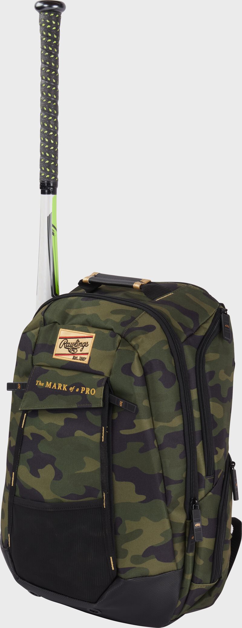 Rawlings Gold Collection Utility Backpack, Camo, RSGGCUBKPK-MYCM