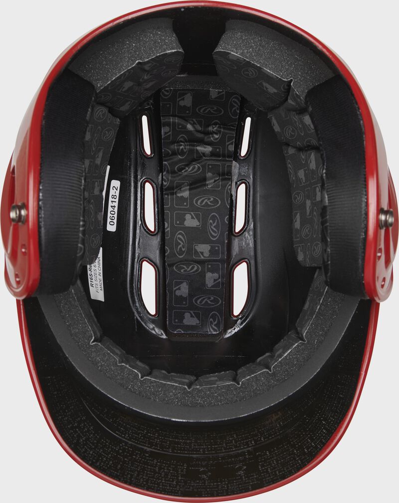 Rawlings Velo Gloss Batting Helmet loading=