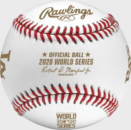 MLB 2020 World Series Dueling Baseball