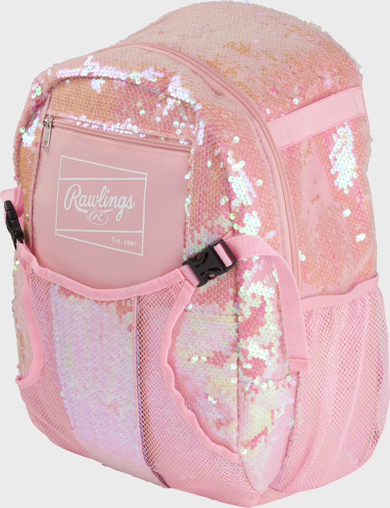 Rawlings T-Ball Youth Backpack, Pink loading=
