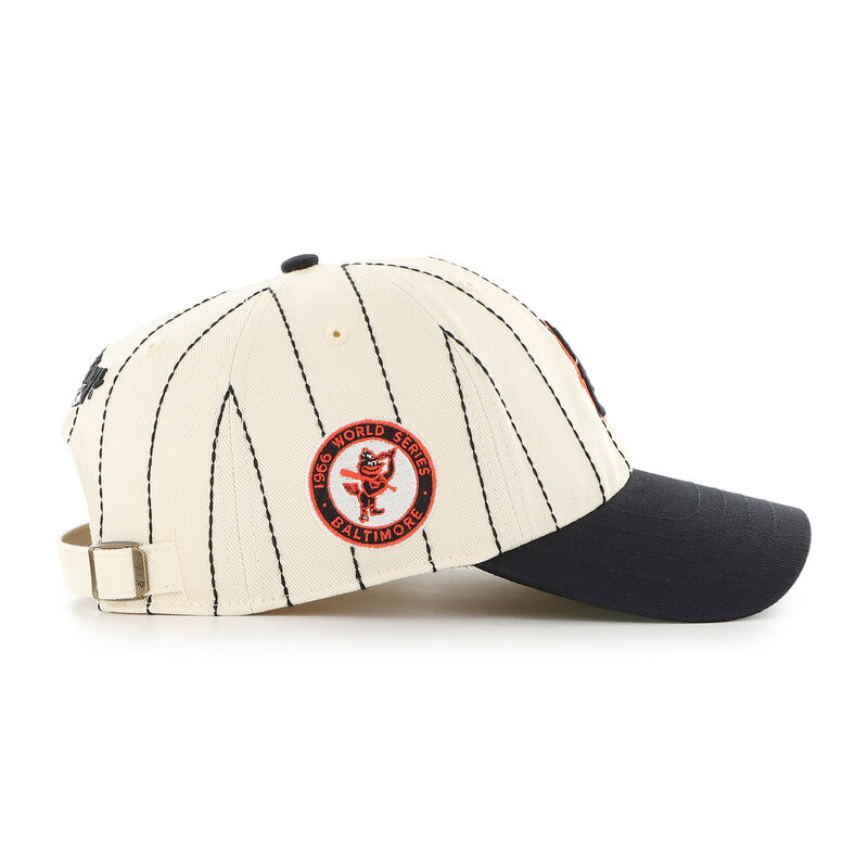 Baltimore Orioles Rawlings '47 Brand Pinstripe Clean Up Hat