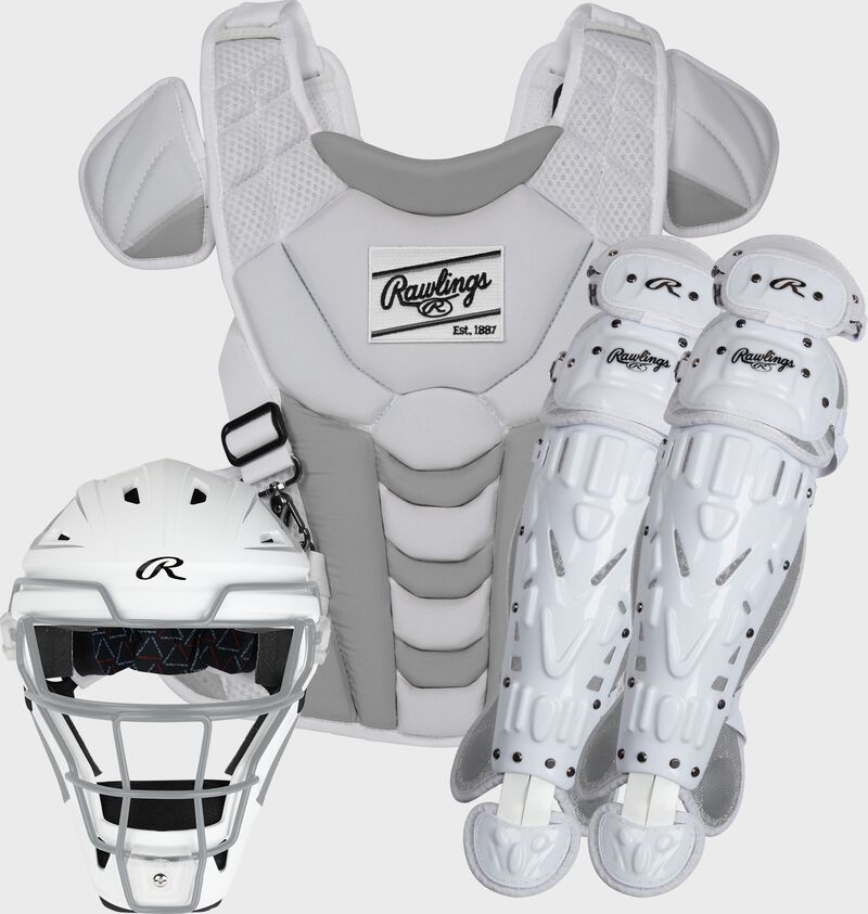 Velo Fastpitch Catcher's Gear Set, Small, Medium, Large
