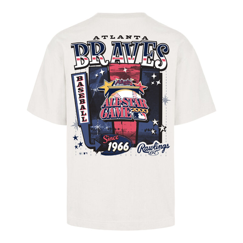 Atlanta Braves Rawlings x '47 Brand Foundation Tee, Adult S