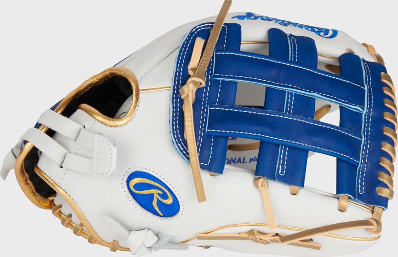 Liberty Advanced Color Series 12.75 in Outfield Glove, White/Royal, Right loading=