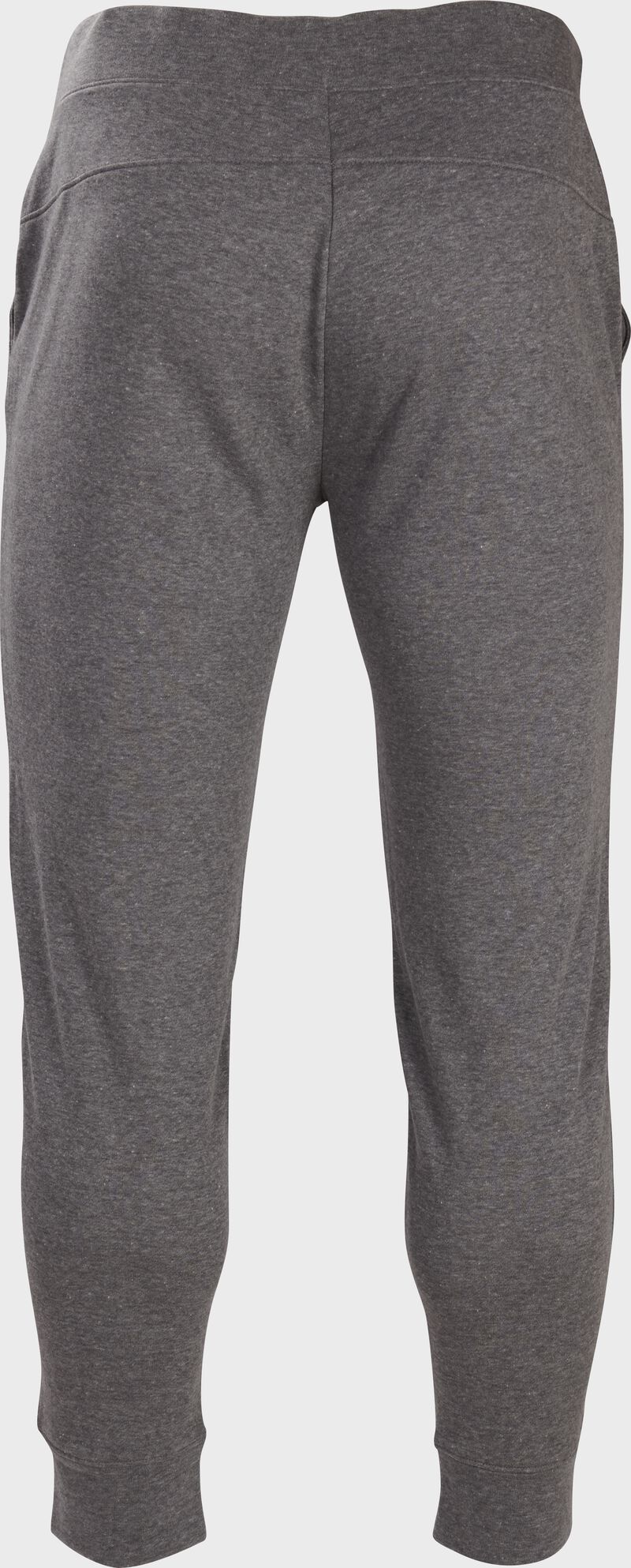 Back of gray Rawlings women's joggers - SKU: RSGWJG-G loading=