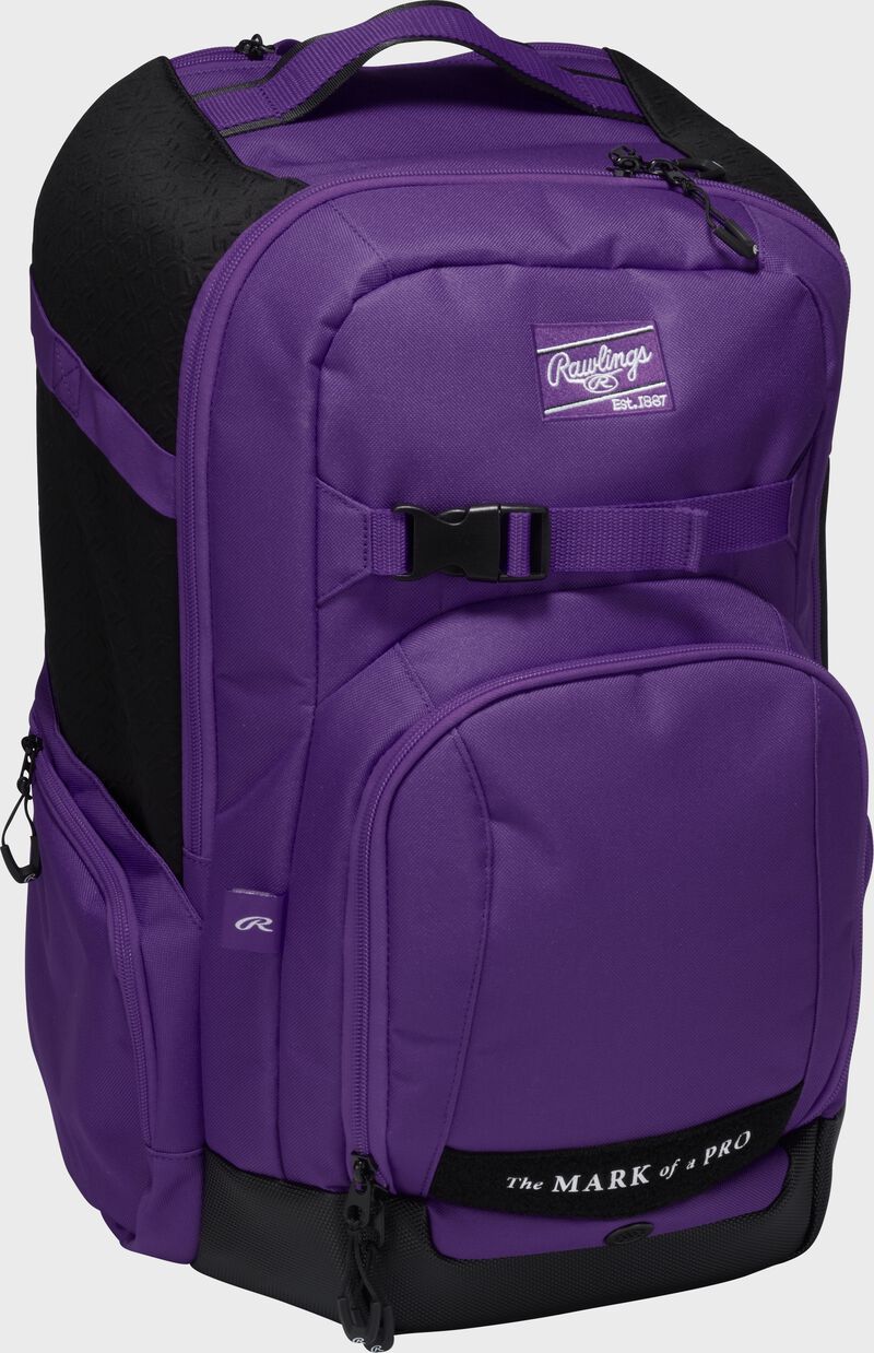 Rawlings Journey Players Backpack, Purple